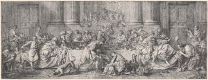 El festín en la casa de Simón de Pierre Hubert Subleyras