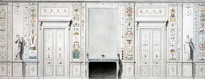 Diseño para un salón de Pierre II Rousseau