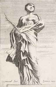 Figura femenina de pie, ca. 1739-40 de Pierre Ignace Parrocel