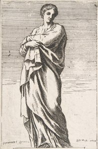 Figura femenina de pie, ca. 1739-40 de Pierre Ignace Parrocel