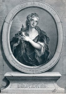 Adrienne Lecouvreur 1692-1730 como Cornelia, 1903 de Pierre Imbert Drevet