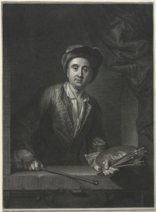 François de Troy, después de un autorretrato