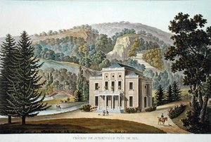 Castillo de Juslenville, cerca de Spa, de 