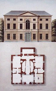 Casa de campo en Laeken, cerca de Bruselas, de 