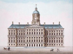 Palacio Real en Ámsterdam, de 
