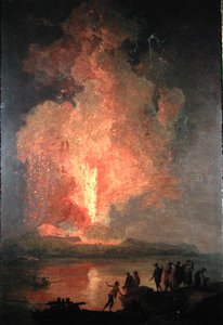 Erupción del Monte Vesubio de Pierre Jacques Volaire