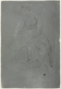 Mujer sentada de Pierre Jacques Volaire
