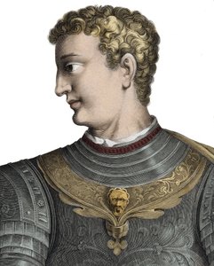 Calígula (Cayo César Germánico) (12-41), Emperador Romano - Cayo César Germánico llamado Calígula (12-41), Emperador Romano - Grabado por Pierre Jean Mariette de Pierre Jean Mariette