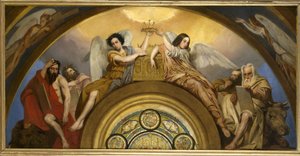 Boceto para la iglesia de Saint-Louis-en-l