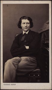 Retrato del dramaturgo Victorien Sardou 1831-1908, ca. 1860 de Pierre Lanith Petit