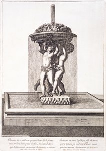 Fuente de Louis Lerambert en Versalles de Pierre Lepautre