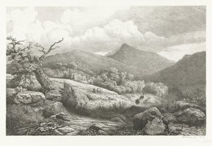 El cementerio de Baden-Baden de Pierre Louis Dubourcq