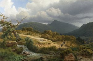 El cementerio de Baden-Baden de Pierre Louis Dubourcq