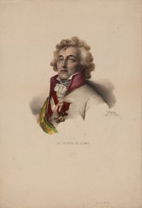 Retrato de Charles-Joseph, Príncipe de Ligne 1735-1814, 1825
