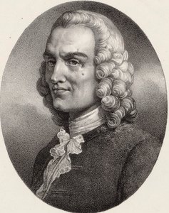 Retrato del compositor Jean-Philippe Rameau