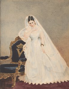 Derelitta pintora, 1860s de Pierre Louis Pierson