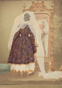 La Condesa en vestido de piqué o como Judith, 1860s de Pierre Louis Pierson