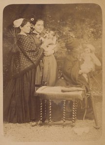 Los perros, 1860s de Pierre Louis Pierson