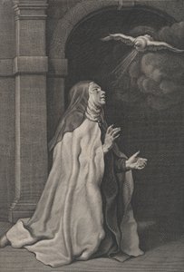 Visión de la Paloma de Santa Teresa de Ávila, ca. 1650