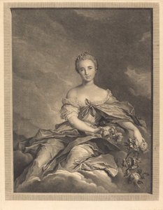 Flora al levantarse de Pierre Maleuvre after Jean Marc Nattier