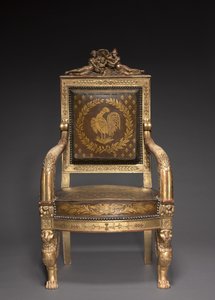 Trono infantil, 1822 de Pierre Marie le Jeune Balny
