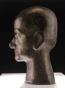 Busto de Baudelaire, bronce