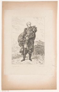 Retrato del general Maximilien Sébastien Foy Colección de retratos históricos del barón Gérard (título de la serie) Colección de Retratos Historiques de Mr. le Baron Gerard (título de la serie) de Pierre Michel Adam