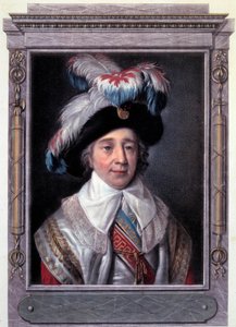 Revolución Francesa: Retrato de Paul de Barras (1755-1829), político francés. Grabado por Alix Pierre Michel (1762-1817)