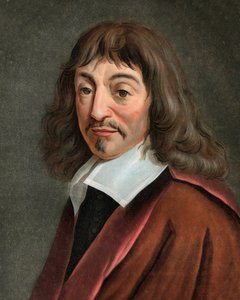 Retrato de René Descartes de Pierre Michel Alix