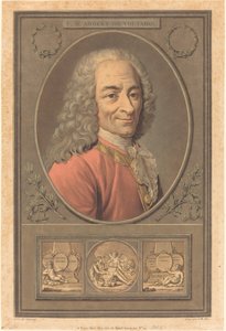 F.M. Arouet de Voltaire de Pierre Michel Alix after Jean François Garnerey