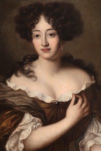 Una dama, se dice que es Hortense Mancini, Duquesa de Mazarin de Pierre Mignard