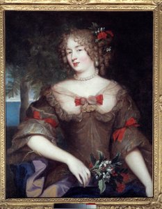 Retrato de Madame de Sévigné: Françoise Marguerite de Sévigné, condesa de Grignan (1648-1705), hija de Marie de Rabutin-Chantal, marquesa de Sévigné (1626-1696). Pintura de Pierre Mignard (1612-1695) de Pierre Mignard