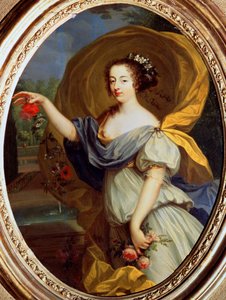 Retrato de la duquesa de la Vallière como Flora, siglo XVII de Pierre Mignard