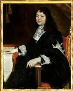 Retrato de Michel Le Tellier, Marqués de Louvois (1641-1691) de Pierre Mignard