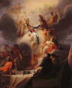 Apoteosis de Nelson (óleo sobre lienzo) de Pierre Nicolas Legrand