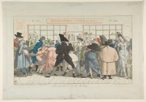 Los Holgazanes de la Rue du Coq, 1805 de Pierre Nolasque Bergeret
