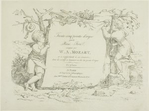 Partitura de Pierre Nolasque Bergeret