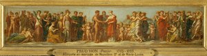 Noces de Hebe et Hercule, alegoría relativa al matrimonio de Napoleón I y María Luisa ... de Pierre Paul (attr. to) Prud
