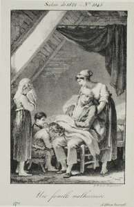 Una familia miserable de Pierre Paul Prud