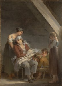Una familia en la desolación de Pierre Paul Prudhon