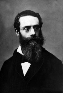 Francis Tattegrain (1852-1915) , pintor francés fotografiado por Pierre Petit entre 1880 y 1890, extraído de la colección Félix Potin, 500 celebridades contemporáneas , Pintura Francia