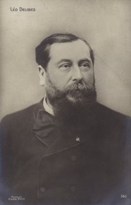 Leo Delibes, compositor francés (1836-1891) de Pierre Petit