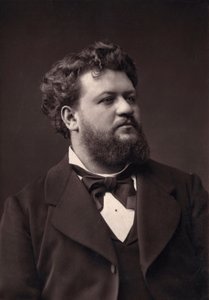Retrato de Jean Lassalle (1847-1909), barítono francés. Fotoglifia Goupil. Fotografía de finales del siglo XIX por Pierre-Pepetit.