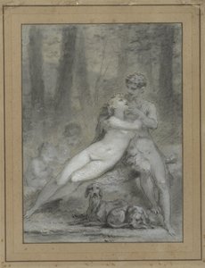 Venus y Adonis de Pierre Prud