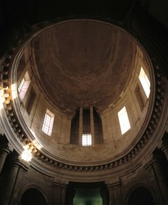 Arquitectura barroca: Capilla de La Vieille Charité (1679 - 1707), monasterio de Marsella, por el arquitecto Pierre Puget (1622 - 1694). Vista interna. Marsella, Bocas del Ródano (13).
