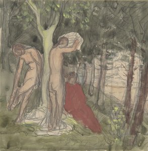 Bañistas de Pierre Puvis de Chavannes