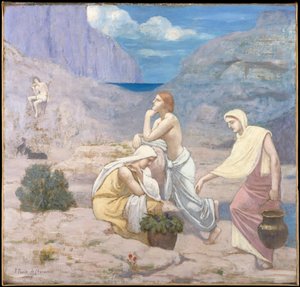 El canto del pastor de Pierre Puvis de Chavannes
