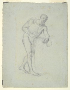 Figura desnuda con un frasco de Pierre Puvis de Chavannes