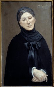 Retrato de la Princesa Marie Cantacuzene, Mujer del Artista (detalle)