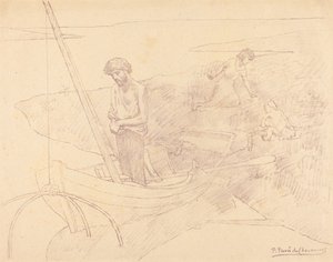 El pobre pescador de Pierre Puvis de Chavannes